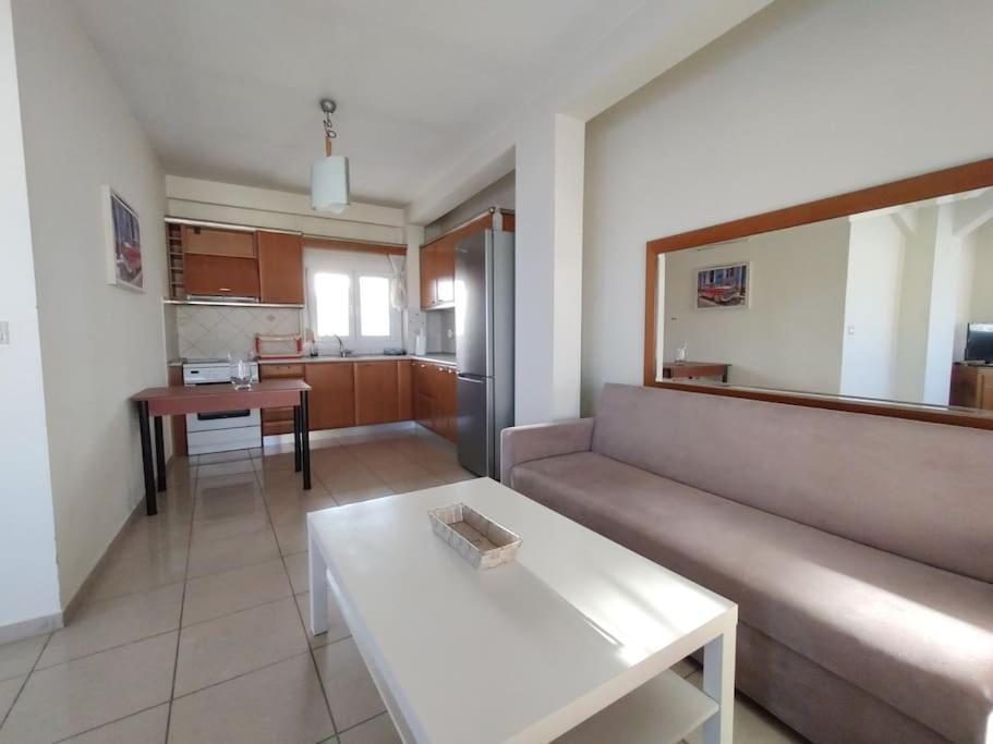卡瓦拉Finas Penthouse,Private Terrace,Great View,Mins From Sea公寓 外观 照片