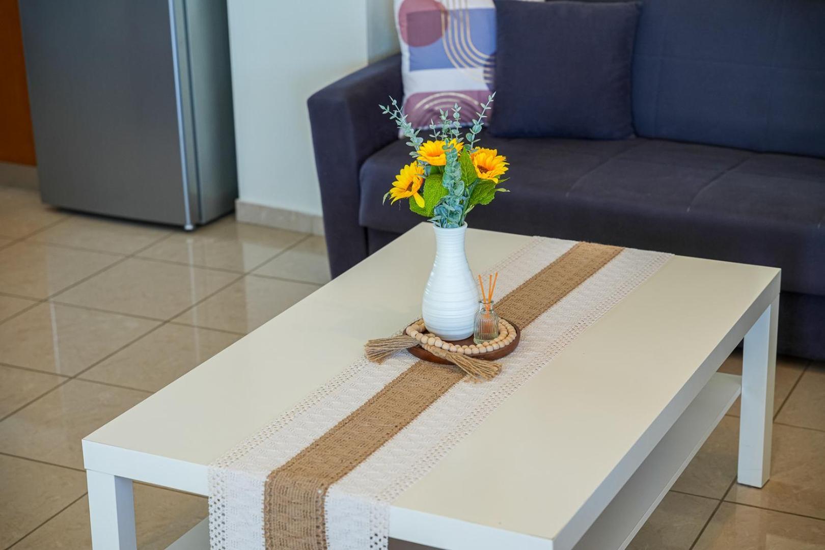 卡瓦拉Finas Penthouse,Private Terrace,Great View,Mins From Sea公寓 外观 照片