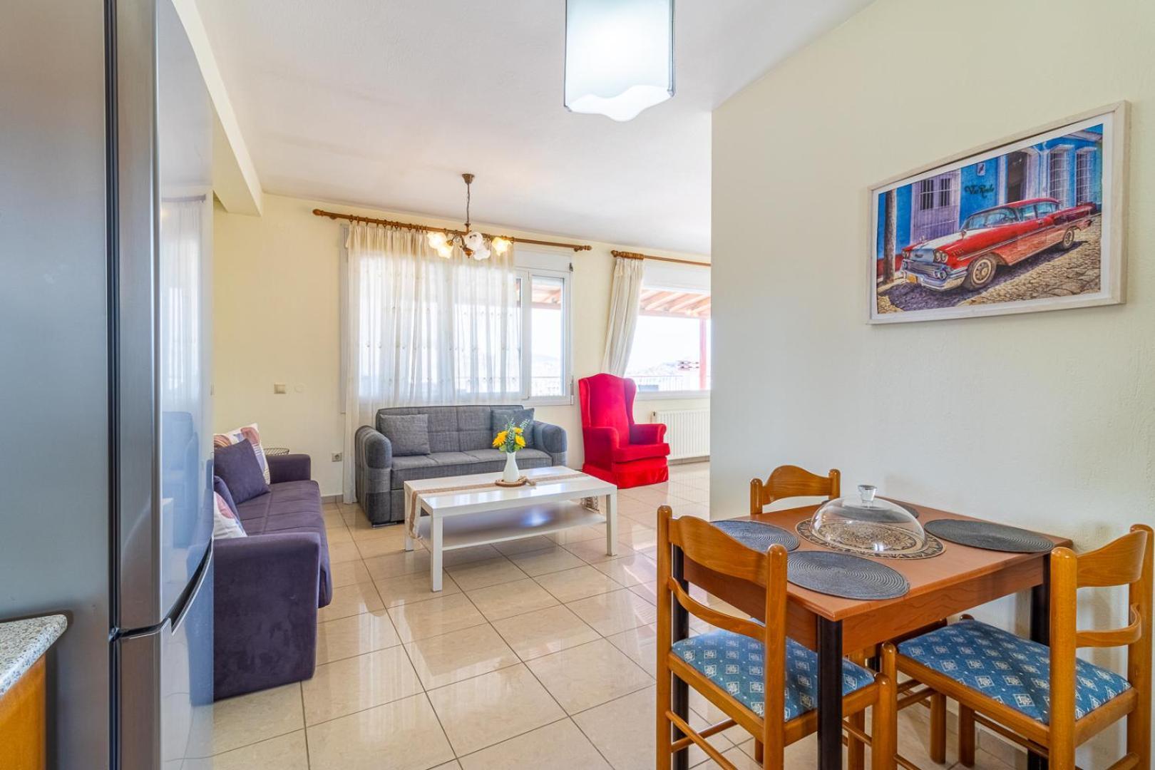 卡瓦拉Finas Penthouse,Private Terrace,Great View,Mins From Sea公寓 外观 照片