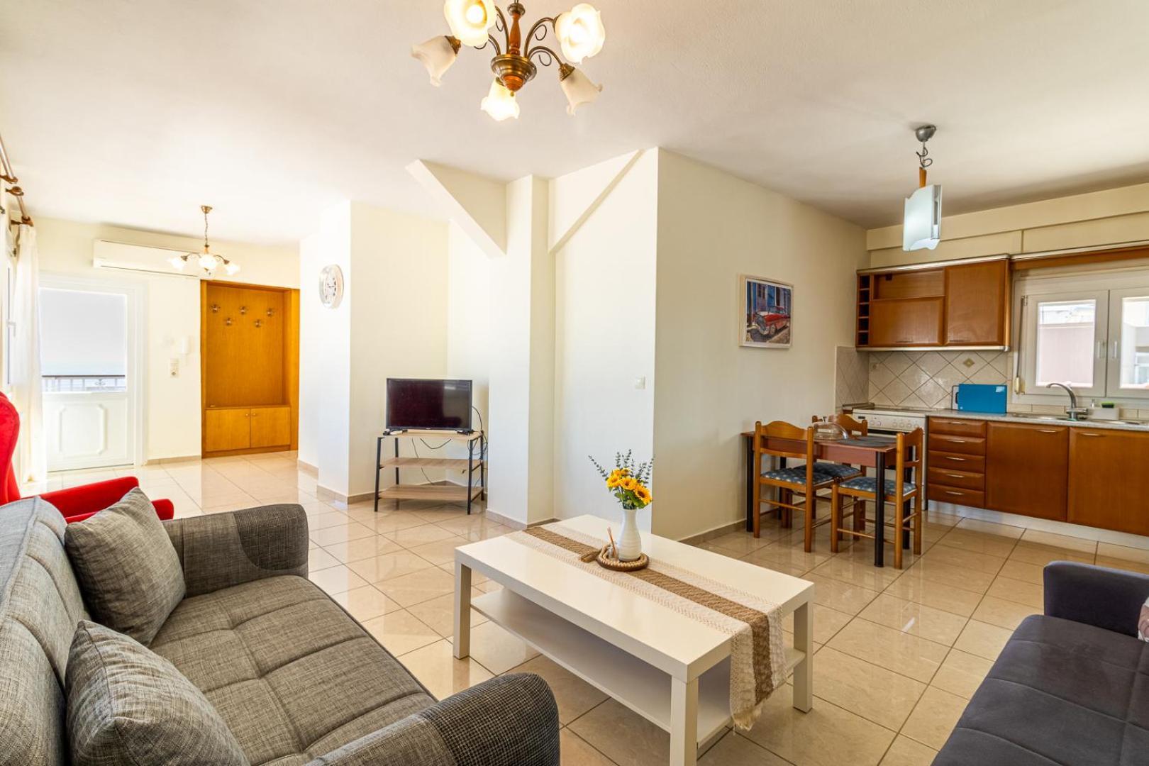 卡瓦拉Finas Penthouse,Private Terrace,Great View,Mins From Sea公寓 外观 照片